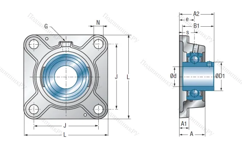 Подшипниковый узел UCFE 211 в Костроме