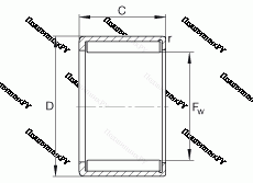 Подшипник HN 1212