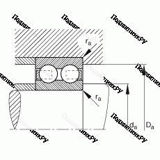 Подшипник 4311-B-TVH
