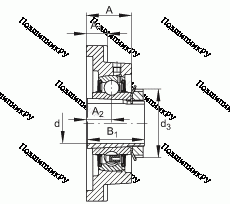 Подшипник UKF 209