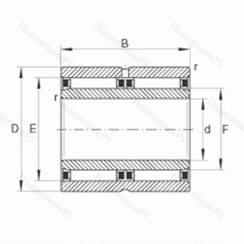 Подшипник роликовый игольчатый