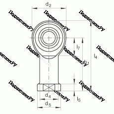 Подшипник GIKR 20-PW
