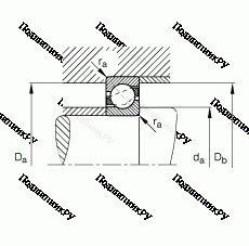 Подшипник 7222-B-TVP