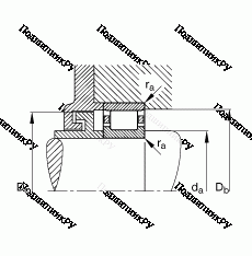 Подшипник N 328-E-M 1
